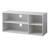 TVラック 89 テレビ台 ボード TVボード 収納 テレビラック テレビボード 木製 シンプル (ホワイトウォッシュ)