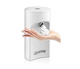 【2020年最新型】 CLEANHOME 自動センサー ソープディスペンサー 泡タイプ 自動 非接触式手指消毒機 IPX4防水 充電式 洗面