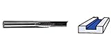 Whiteside Router Bits SA1600 O-Flute with Straight Bit with Solid Carbide 1/8-Inch Cutting Diameter 