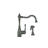 Blanco 441189 Grace Kitchen Faucet with Side Spray, Café Brown [並行輸入品]