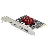 ELUTENG USB3.1増設ボード 4ボード 【2 USB-A & 2 USB-C】 5Gbps PCIEインターフェースカード USB3.0拡張カード PCI-Express3.0接続 PCI-E X1/X4/X8/X16 Windows 11/10/8/7/XP/Vista対応