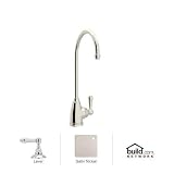 Rohl U.1625L-STN-2 Perrin and Rowe Traditional Cold Water Filter Faucet, Satin Nickel [並行輸入品]