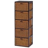 ランドリー キャビネット チェスト アジアン家具 籐家具 RN-2645 収納BOX 収納ケース 枯淡/こたん