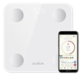 【2025新登場】75.1%が減量に成功した 体重計 体組成計 JL-104 スマホ連動 日本製アプリ 特許取得 ジュールライフ【体重/体脂肪率/筋肉量/基礎代謝量/BMI/水分率/骨量/内臓脂肪レベル/身体年齢】JouleLife Bluetooth iOS/Android ホワイト
