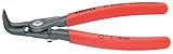 KNIPEX 49 41 A01 Precision External 90-Degree Angled Circlip Snap-Ring Pliers [並行輸入品]