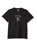[スラッシャー] メンズ 半袖 プリントTシャツ (スケートグラフィック) [ TH8128 / GONZ ART ] 定番 BLACK/WHITE M