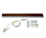 株式会社ベルク ピクチャーレール10型セット 茶 60cm M-358