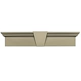 Buildersエッジ060010943023 43 5 / 8 " x 9 "フラットパネルウィンドウヘッダー023、ウィッカー