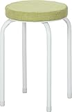 不二貿易 ファブリック スツール グリーン TX-01FGR 10384