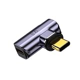 YEEKEEN 【L字側面型】USB Type C to Type-C マグネット変換アダプター 100W PD充電対応 40Gbps 高速データ転送 8K@60Hz 映像出力 マグネットコネクタ 磁石 タイプC対応
