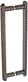 MNG Hardware 20113-BB 12-Inch C/C 14-Inch Overall Oversize Quilt Handle, Oil Rubbed Bronze, Back To 