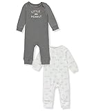カーターの赤ちゃんの2 - Pack Elephant Coveralls カラー: グレー