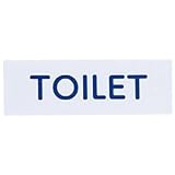 シロクマ 表札 NO.2TOILET  白 NAC-302-2