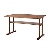 ウォールナットブラウン ダイニングテーブル W120のみ 北欧モダンデザイン 木肘ソファダイニング Lulea.SD ルレオ・エスディより【ﾉｰﾌﾞﾗﾝﾄﾞ品】