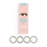 カラコン URIA ユリア CANNA ROZE ヌードブラウン カンナロゼ【1箱10枚入り】度あり 度なし ワンデー 1day コンタクトレンズ（ヌードブラウン／-5.00）