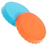 Housoutil ビール 2個 缶詰のふた 缶トッパー 飲料缶カバープロテクター カップダストカバー 缶セーバー 飲料缶の蓋 飲み物の缶の蓋 缶のキャップ 缶の栓 ビールはカバーでき