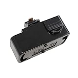 ライティングレール用引掛シーリングボディ 引掛シーリング 引掛けシーリング ダクトレール用プラグ 簡単取付け 工事不要 ダクトレール 変換ソケット 引掛けシーリングプラグ PSE認証