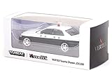 Vertex Chaser JZX100 RHD (右ハンドル車) 日本警察 白黒 Global64シリーズ 1/64 ダイキャストモデルカー Tarmac Works T64G-007-BW