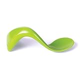 KIZINGO Right-Handed Toddler Spoon (Pea) by Kizingo