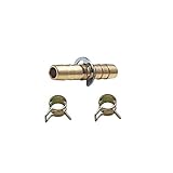 ノーリツ PE管継手Φ10×Φ10＋PE管バンドΦ10×2個セット