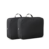 TIANZONG衣類圧縮バッグ トラベルポーチ 圧縮袋 旅行 出張 超軽量 旅行グッズ アレンジケース 旅行ポーチ ファスナー圧縮 スーツケ