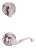 Weslock L2100--KNSL20 Lexington/Oval Interior Entry Handle, Satin Nickel [並行輸入品]