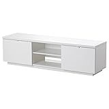 IKEA(イケア) BY?S 00227796 テレビ台, ハイグロス ホワイト