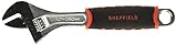 Sheffield 58532 10-Inch Sure Grip Adjustable Wrench [並行輸入品]