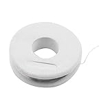 uxcell ニクロム線 抵抗ワイヤー 7.5M 0.2mm AWG32 ニクロム抵抗 白