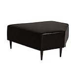 arne ベンチ ソファー 背もたれ無し ベンチチェア 2人掛け 長椅子 リビング ダイニング 合皮レザー COMBO-□ ダークブラウン