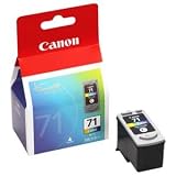 （まとめ） キヤノン Canon FINEカートリッジ BC-71 3色一体型 0392B001 1個 【×3セット】