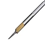 Nelbons FLASH HG 細幅彫刻刀 平刀 刃幅（0.1mm-1.0mm）斬技シリーズ スジ彫りカーバイト (0.2mm)