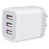 usb コンセント 急速充電 3ポート 15.5W/3.1A アダプター usb充電器 スマホ充電器 iPhone充電器 Android充電器 コンパクト PSE認証済 充電コンセント usb acアダプター 携帯充電器 アンドロイド充電器 iPhone 14、iPhone13、Galaxy Z Fold5、iPad Air/Pro、Xperia、Docomo、AQUOS（ホワイト）