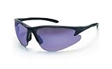 SAS Safety 540-0809 DB2 Eyewear with Polybag, Charcoal Lens/Purple Haze Frame by SAS Safety