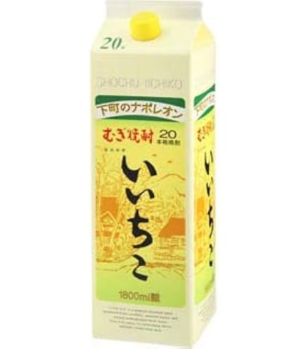 Amazon.co.jp: 三和酒類 いいちこ 麦焼酎 20度 1800ml × 6本 セット