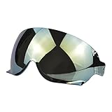 Helmet Lens,SHOEI JO EX-ZERO CJ3 ヘルメット オートバイ ウィンド シールド ヘルメット レンズのヘルメット バイザーの交換