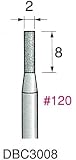 アルゴファイル 電着ダイヤモンドビット 2.0φ×8mm 3本入 DBC3008