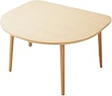 エムール 半円形ダイニングテーブル 幅120cmタイプ アッシュ