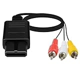 Herfair Gamecube ビデオケーブル AV コンポジット出力オーディオビデオコード Nintendo 64/N64/GameCube/Super Nintendo SNES TVコンソール対応 (プラグアンドプレイ)