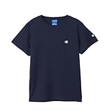 [チャンピオン] 半袖Tシャツ ドライメッシュジャージ 防菌防臭 速乾 UVカット ラバープリント ショートスリーブTシャツ ウィメンズスポーツ CW-CS350 ネイビー