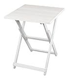 【サンニード】折りたたみ式テーブル FD-66 ホワイト 幅60 奥行60 高さ74 U-S1 …