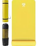 グロング ヨガマット 厚め 10mm トレーニングマット ストレッチマット 筋トレ マット 180cm×60cm ベリーパープル