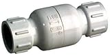B & K 101 – 606 PVCチェックバルブ、溶剤溶接、ホワイト、スケジュール40、1 – 1 / 4-in。 – 数量6