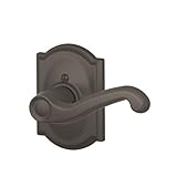Schlage f170 Fla 613 CAM RHキャメロットコレクションRight Hand Flair装飾トリムレバー、オイルラビングブロンズ