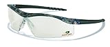 MCR Safety MODL119AF Mossy Oak Single Lens Glasses with Dallas Camo Frame and Clear Anti-fog Lens by