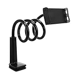 OWL-ARMSTD04-BK(ブラック) スマートフォン/タブレット用 フレキシブルアームスタンド