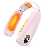 KINGSTAR ネックウォーマー ネックヒーター 首掛けカイロ 急速発熱 充電式 LED温度表示 バッテリー内蔵 軽量 4段階温度調整 保