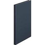 キングジム クリアファイル レザフェス 合皮 40ポケット A4タテ ネイビー 1931LUW-NV