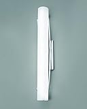 NorwellオメガLED 24 " Linear Sconce ( Chrome w /マットアクリルガラス)