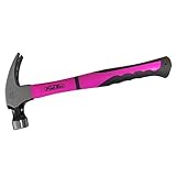 The Original Pink Box PB20HM Rip Claw Hammer with Magnetic Nail Holder, 20 oz., Pink [並行輸入品]